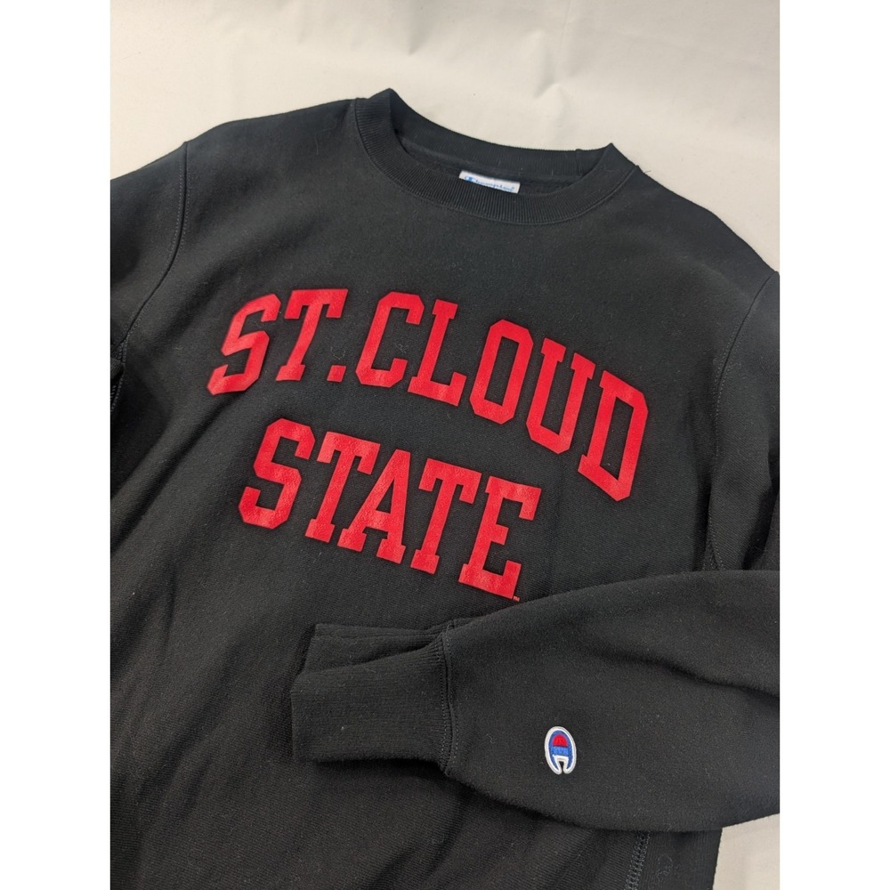 New No Tags Deadstock VTG Champion Reverse Weave Sweatshirt St. Cloud State Smal